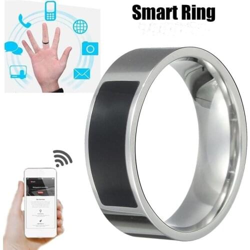 NFC Smart Ring Multifunctional Stainless Steel Waterproof Intelligent Digital Technology Ring High-end Gifts Fashion Jewelry