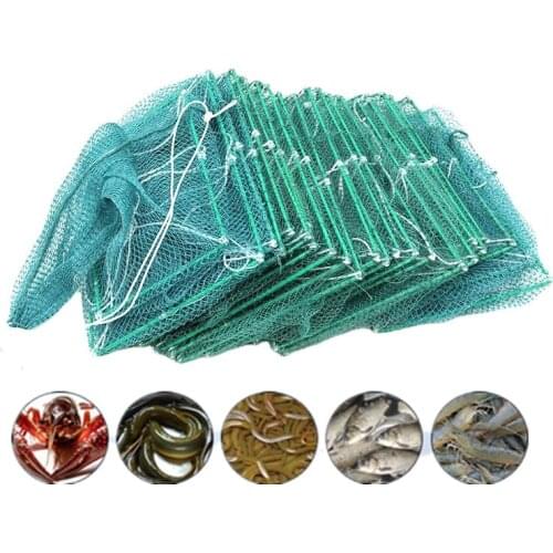 100% Success Carp Crucian Rout Salmon Pike Perch Mullet Herring Trap All Kinds of Fish Net Free Shiping