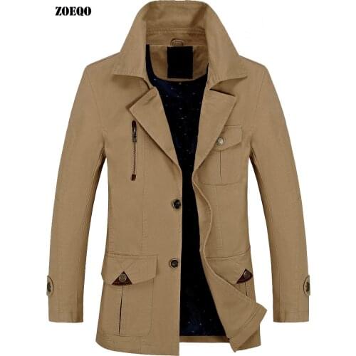 ZOEQO NEW brand jacket men,Mens coat fashion jacket spring and autumn overcoat,outwear men casual jaket veste homme