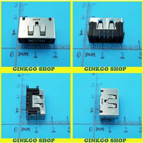 2pcs/lot New for Laptop Motherboard eSATA USB Jack ESATA USB Interface Connector