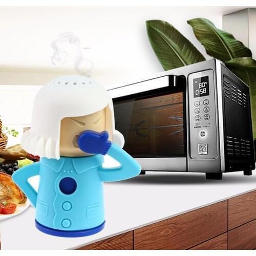 Angry Mama Microwave Oven Cleaner Steam Clean Kitchen Gadget Cooking Tool