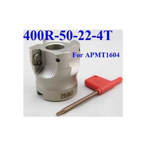 Free Shopping BAP 400R 50-22-4T 90 Degree Right Angle Shoulder Face Mill Head,CNC Milling Cutter, For APMT1604