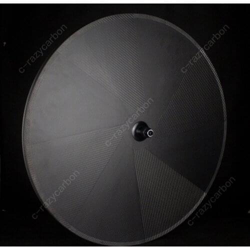 Free Shipping!Track and Road Factory Disc Wheels 700C Carbon Fiber Disc Wheels Bike Clincher/Tubular