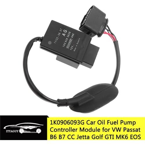 1K0906093G Car Oil Fuel Pump Controller Module Unit for VW Passat B6 B7 CC Jetta Golf GTI MK6 EOS Scirocco 1K0906093F 1K0906093D