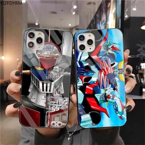 Grendizer G5 Soft Phone Cover Tempered Glass For iPhone 11 Pro XR XS MAX 8 X 7 6S 6 Plus SE 2020 case