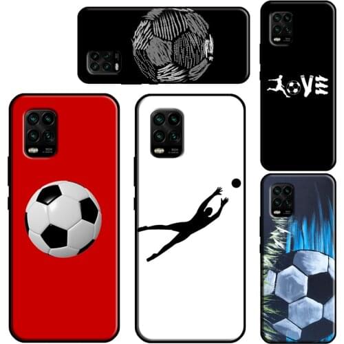 Football Soccer Ball For Xiaomi Mi 11 Lite Case 11 Ultra 10T Pro POCO X3 M3 Pro F3 Cover For Xiaomi Mi 11 Case