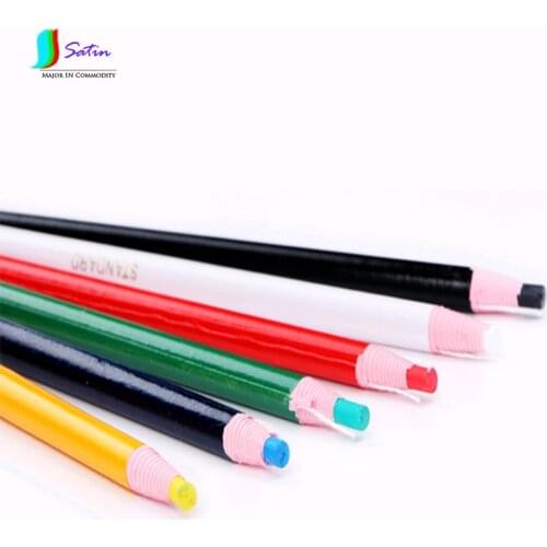 Colourful Free Cutting Skinned Wax Crayon Pencil DIY Leather Glass Ceramics Furniture Mark Draw Lines Chalk Crayon S0159N