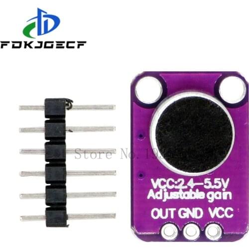 GY-MAX4466 Electret Microphone Amplifier Module MAX4466 Adjustable Gain amplifier module For Arduino