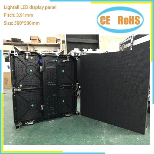 HD 500*500mm led display P3.91 P4.81 128*128 pixels matrix rgb full color placa de video smd indoor rental advertising led panel