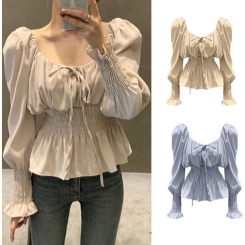 Jiayan Womens Chiffon Blouses