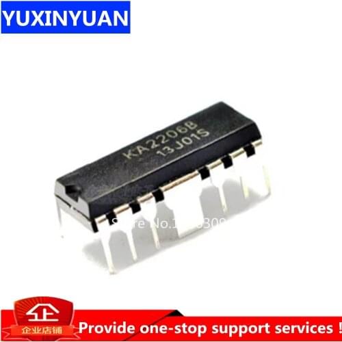5PCS KA2206B KA2206 2206 DIP14