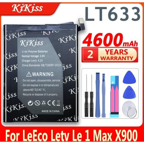 LT633 4600mAh High Capacity Battery for Letv Le 1 Max X900 Le one Max X900 Mobile Phone Batteries