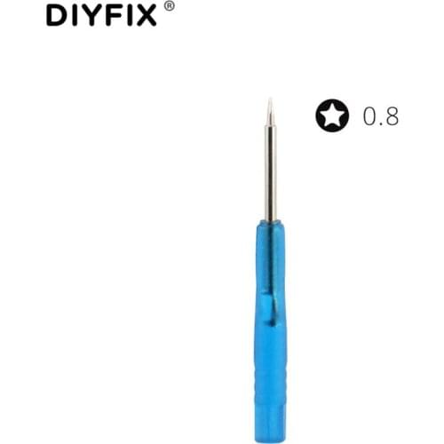 DIYFIX 0.8 Pentalobe Mini Screwdriver for Apple iPhone X 8 8Plus 7 7Plus 6s 6 6Plus 5s 5c 5 SE Bottom Star Screws Open Tool