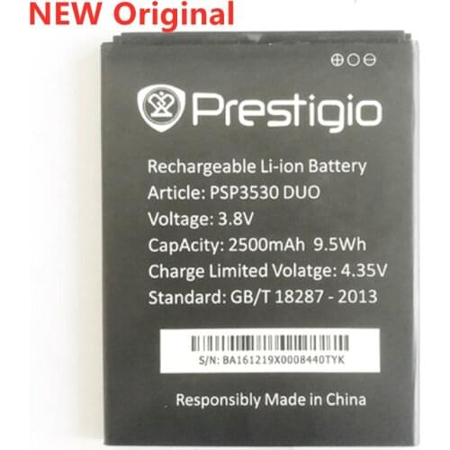 New 2500mAh PSP3530 Replacement Battery For Prestigio Muze D3 PSP3530 DUO E3 PSP3531 PSP3532 DUO Muze A7 PSP7530 DUO+ Batteries