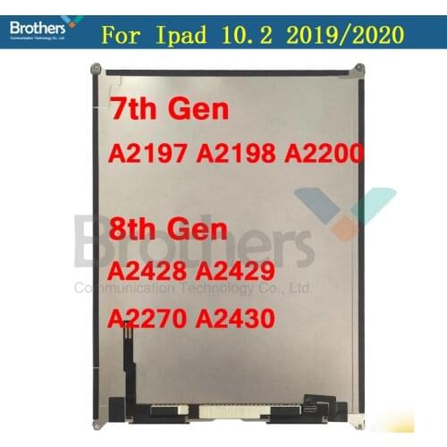 Screen For iPad 10.2 iPad 7th Gen LCD Display LCD Screen For iPad A2200 A2198 A2232 LCD Only Replacement Repair Parts Test Top