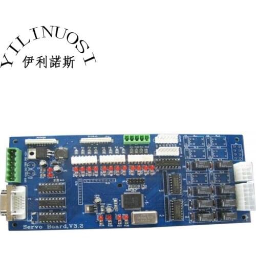 Printer Servo Board for Infiniti FY-3206&Carriage Board&Servo Motor&20pin strips&fiber cables&encoder strip&Cleaning