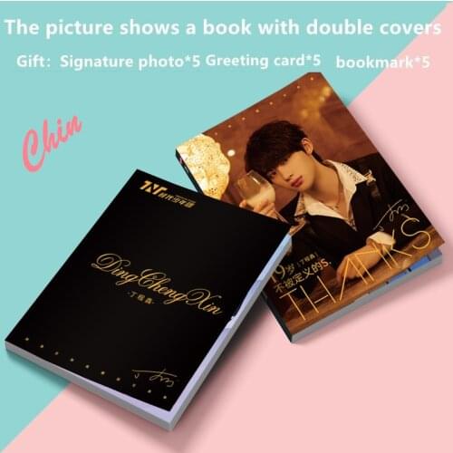 Teens In Times TNT Ding Chengxin Photobook Bookmark Greeting Card Signature photo Shi Dai Shao Nian Tuan Fans Collection Gift