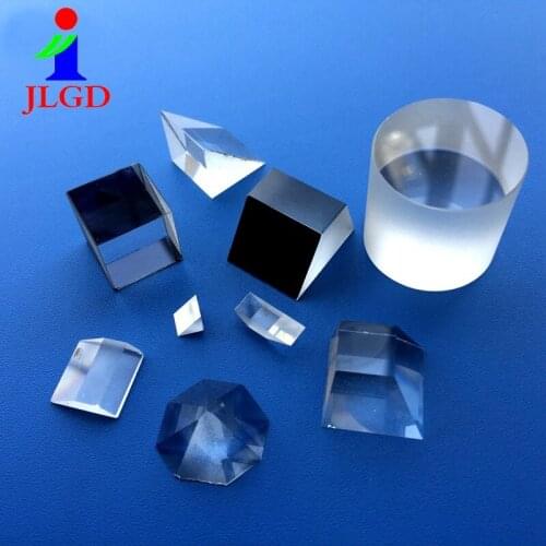 Right angle prism prism rainbow manufacturers custom shaped equilateral glass mirror lens small lens optical coating lens proces