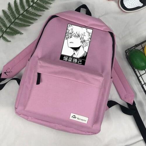Boku No Hero Academia Bakugo mochilas bolsas 2021 designer travel laptop plecaki schoudertassen tassen dames mujer backpack