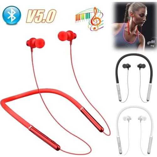 Sports Neckband Headset Noise Cancellation In-Ear Earphone HIFI Sound Headphone For Smartphones Samsung Huawei