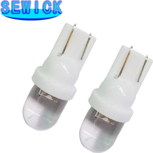 50Pcs T10 W5W 194 LED Wedge Bulb Auto Interior Parts For Car Light Accessories Products Assembly Reading Lamp Lighting 12V