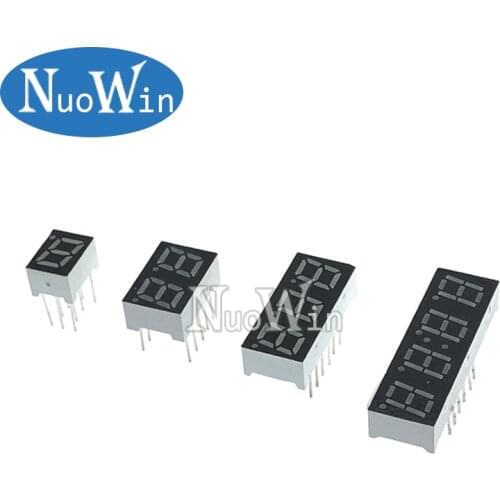10pcs 0.28inch LED display 7 Segment 1 Bit/2 Bit/3 Bit/4 Bit Digit Tube Red Common Cathode / Anode Digital 0.28 inch 7segment