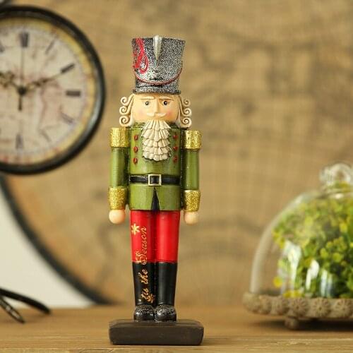 Childrens room decoration decoration Home Furnishing window props creative gifts & Crafts General walnut Nutcracker