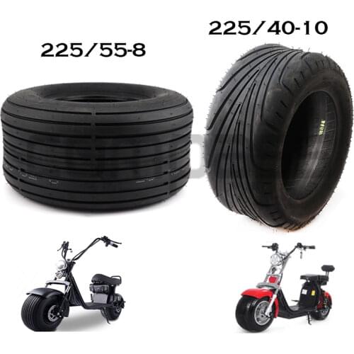 Tire for Electric Scooter 225/55-8 Vacuum tire Thickened City Coco Scooter Tyre