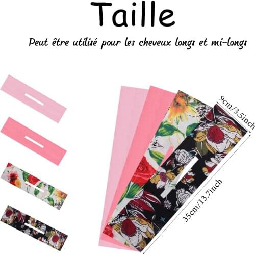 Candygirl 4pc New Hair Band Fashon Women Girls Simple Headband Cute Print Flower Child Headband Hair Accessories Kids Headwear