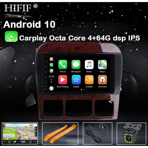 DSP Android 10 8 Inch Car Radio Player For Mercedes/Benz/S320/S350/S400/S500/W220/W215/C Class S Class 4G RAM WIFI Radio GPS