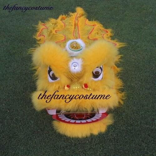 CHinese Party 12 inch Royal Lion Dance Mascot Costume Children 2-5 Age Cartoon Family Props Outfit Dress Party Carnival Festival