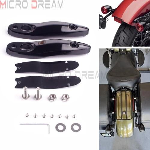 Relocation Kit For Harley Softail 2018-later Rear Turn Signals FLFB FLFBS FLSL FXBB FXBR FXBRS FXLR Indicators Extension Bracket