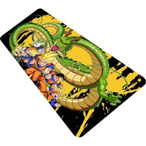 Dragon Mouse Pad Large XL Gamer Ball Gaming Accessories Mousepad Keyboard Laptop Computer Anime Super DBZ Mice Mouse Desk Mat