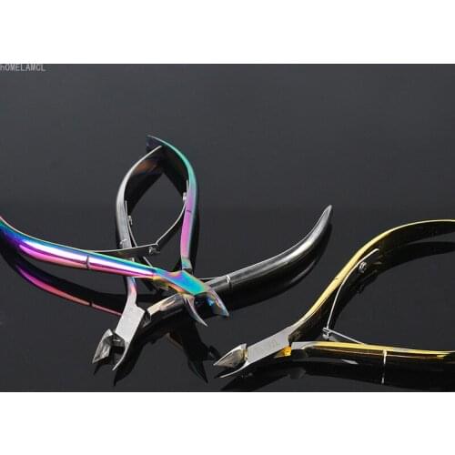 Olecranon Dead Skin Scissors Manicure Nail Scissors Professional Cuticle Nipper Toenail Barbed Manicure Nail Edge Clipper Cutter