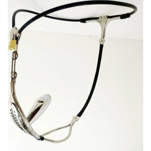 New Chastity Belt Female Bondage Bdsm Kit Chastity Device Bdsm Tools Black Slave Belt with Vagina Plug Adult Sex Games for Women