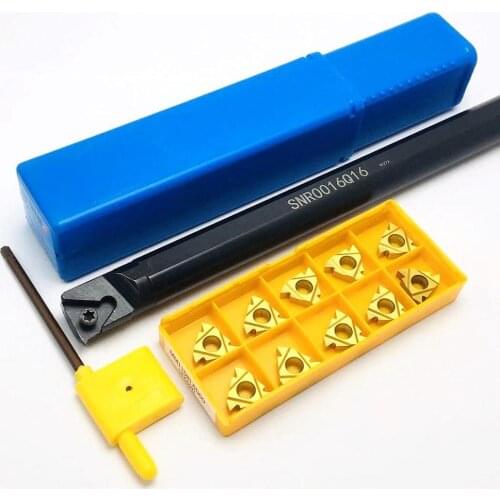 SNR0010K11 SNR0012M11 SNR0016Q11 SNR0016Q16 SNR0020R16 SNR 0025S16 SNR0020R22 SNR0025S22 threaded tool holder 10pcs 11IR 16IR