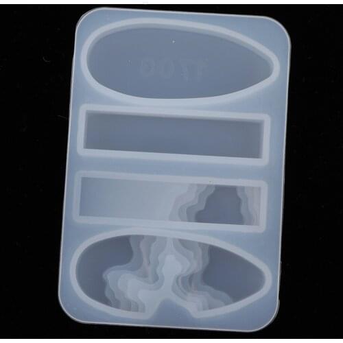 DIY Soap Candle Jewelry Making Silicone Mold Resin Art Mould Epoxy Tool