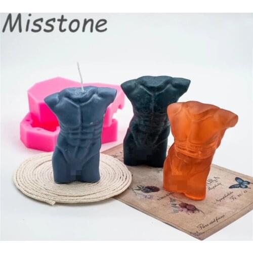 Body Shape Silicone Mold Crystal Epoxy Resin Candle Mold Handicraft Jewelry Decoration Acessories Human Shape Tools 3D DIY