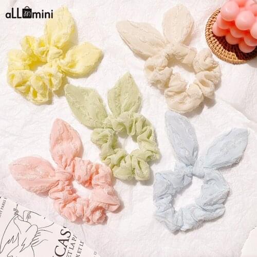 Women Spring Summer Soild Headband Vintage Knot Elastic Hair Bands Soft Solid Girls Hairband Hair Accessories Wholesale 2021