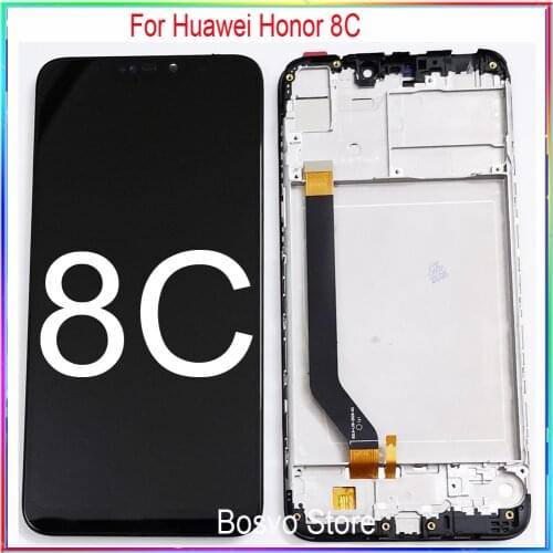 For Huawei Honor 8C LCD screen display with touch assembly