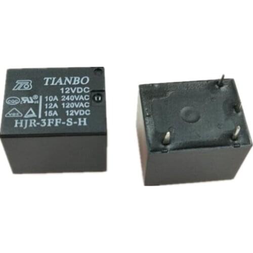 10PCS/LOT 4feet| HJR-3FF-S-H 12VDC 12V 10A T73