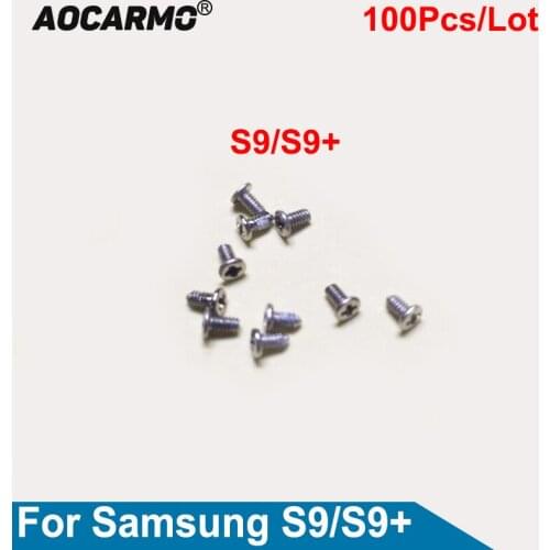 Aocarmo 100Pcs/Lot Inside Motherboard Frame Screw Nut Replacement For Samsung Galaxy S9 S9+ S9Plus