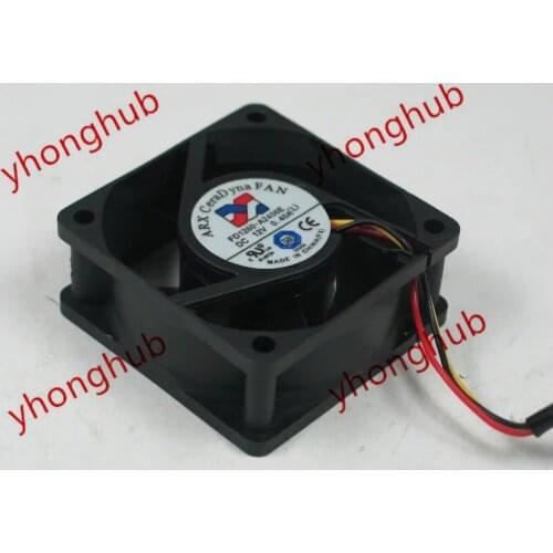 ARX FD1260-A2456E(L) DC 12V 0.4A 60x60x25mm Server Cooling Fan
