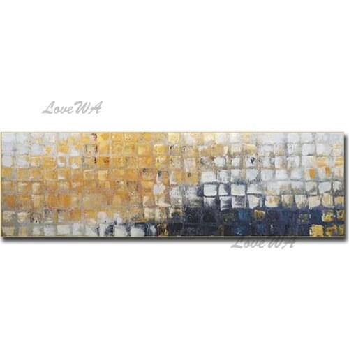 Large Abstract Pure Hand Paint Newest Canvas Oil Painting Wall Art Home Decorative Wall Pictures Artwork for Living Room Decor