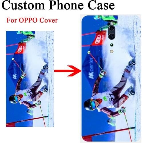 Customized DIY Photo Case For OPPO A9 2020 A5 2020 A11 OPPO Reno Z 2 Print Nmae Cover For Realme 5 3 X 1 2 Realme X2 Pro XT X50