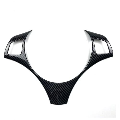 For BMW 3 Series E90 E87 2005-2012 Steering Wheel ABS Trim Cover Stickers Accessories Car Styling