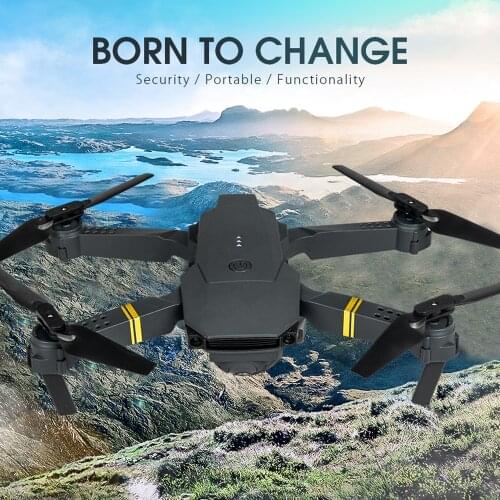 JJRC E58 RC Drone With 4K HD Camera WIFI FPV Altitude Hold Headless Mode Drones Foldable 3D Rolling Remote Control Quadcopters