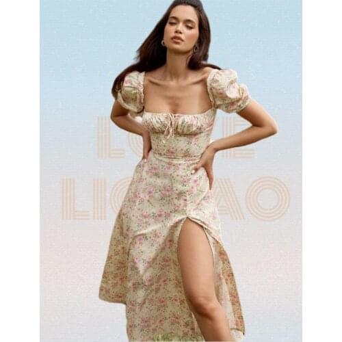 LOVE LICHAO Long Sleeve Summer Dresses