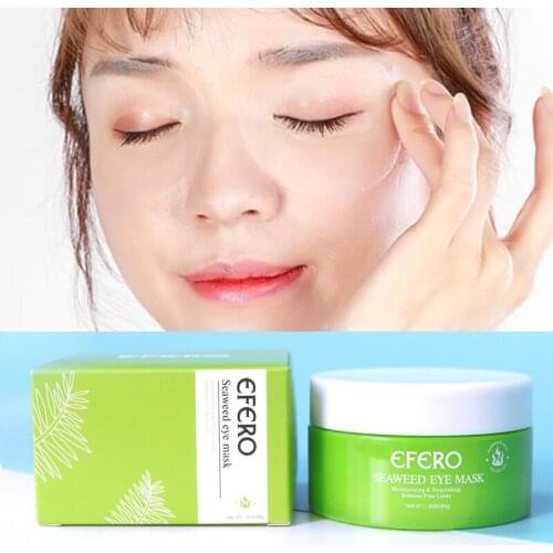 50Pcs/Bottle Natural Seaweed Eye Mask Moisturizing Eyes Anti Aging Remove Wrinkle Bag Eye Mask Patches Firming Eye Skin Care