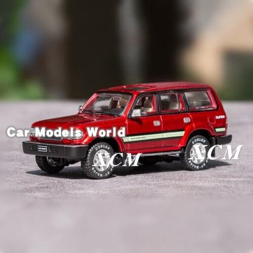Diecast Car Model G.C.D. LC80 LHD (Red) 1:64 + SMALL GIFT